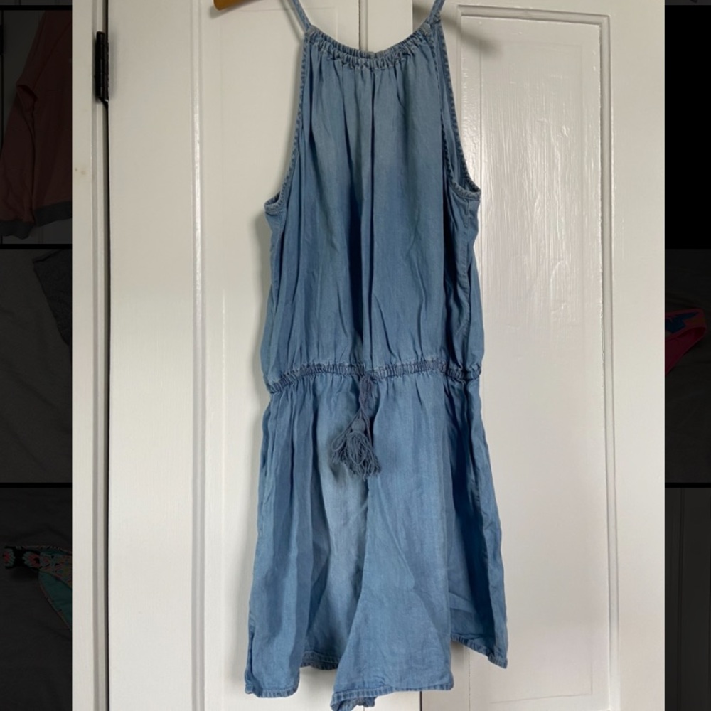 Mossimo Supply Co. Women’s L denim romper
